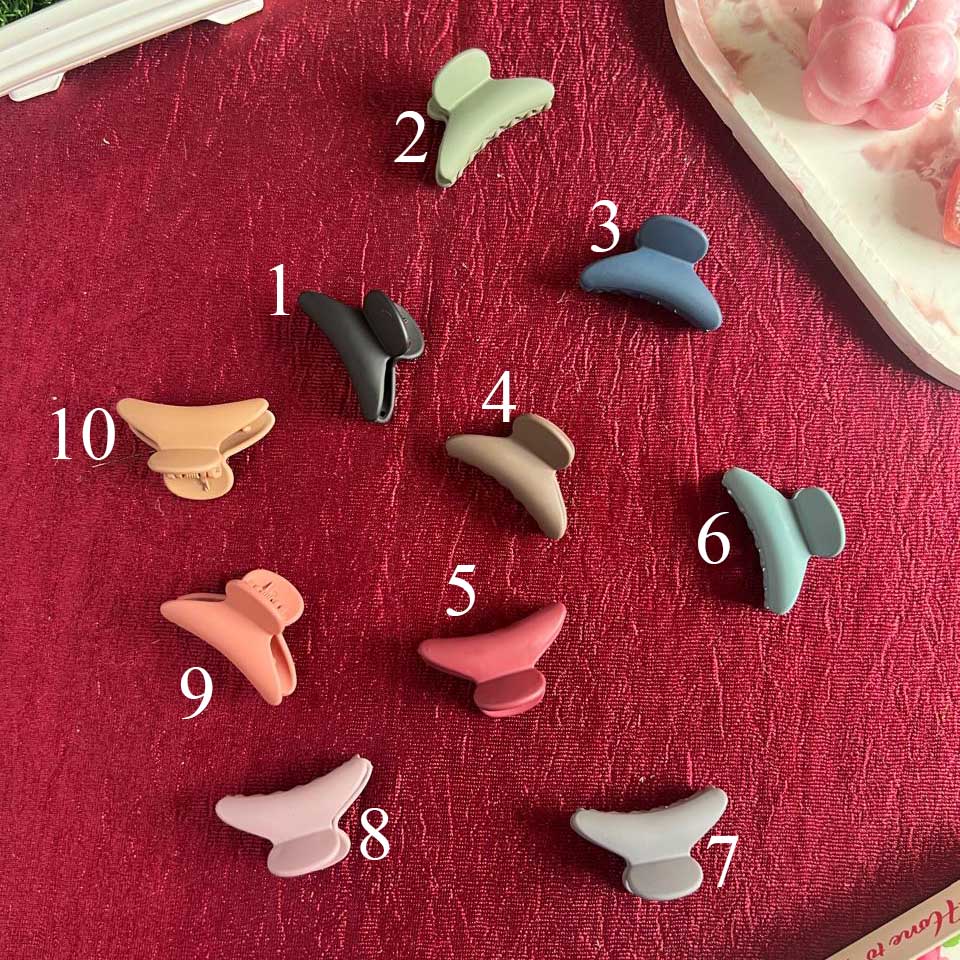 Premium Matte Plastic Hair Clutcher/Claw Clip, Jaw Clips/Accessories For Women & Girls DRHA24 plain