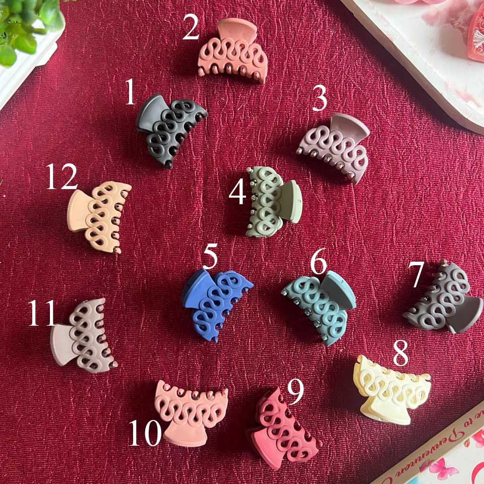 Stylish Premium Matte Plastic Hair Clutcher/Claw Clip, Jaw Clips/Accessories For Women & Girls DRHA24