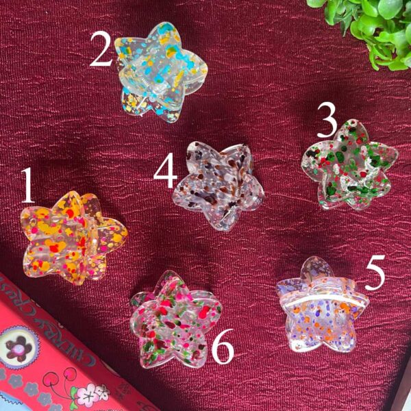 Floral star shaped Clutcher DRHA4